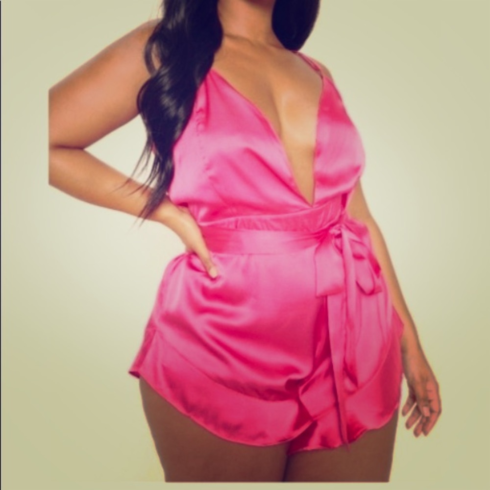 Pink Teddy/Romper